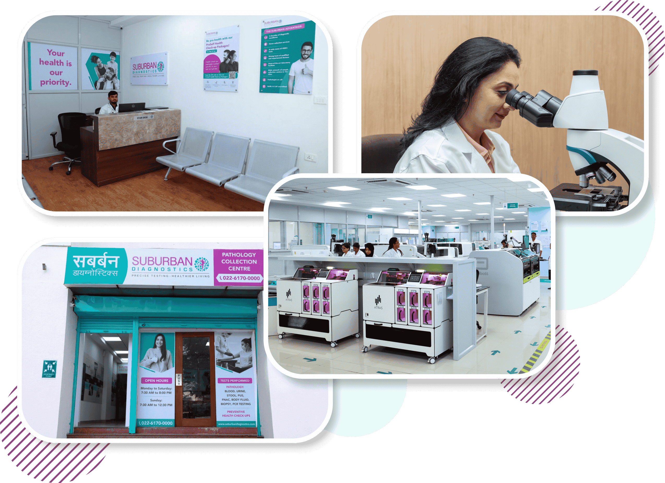 Suburban Diagnostics Center and Laboratory in Indira Nagar